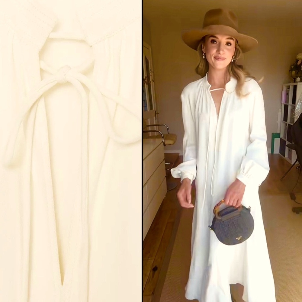Zara minimalist flowy Dress NEW
